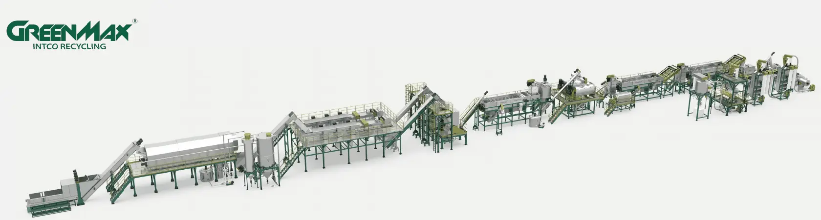GREENMAX rigid plastic recycling line
